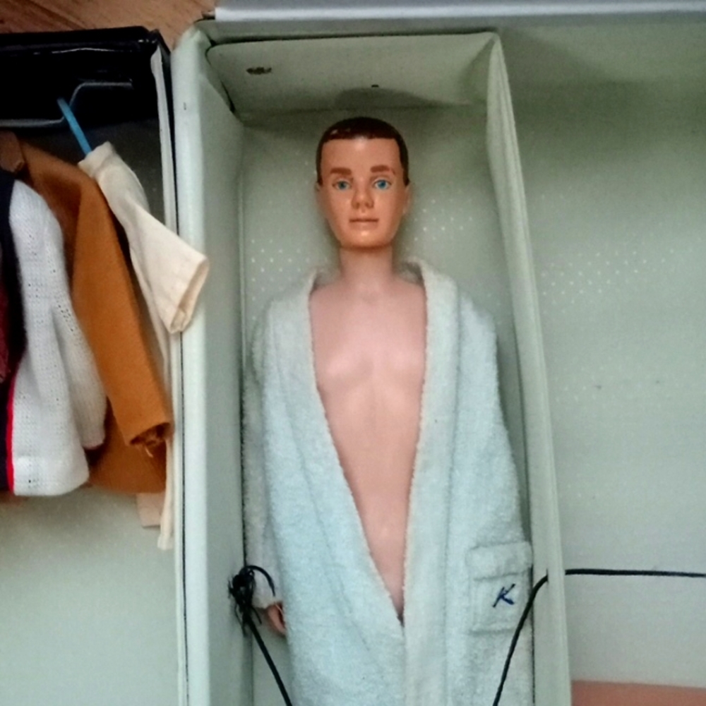 Vintage Ken Doll with lots of Clothes